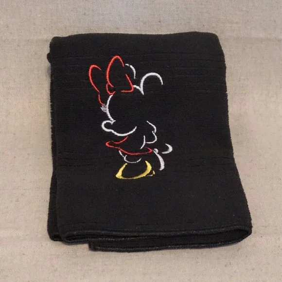 Disney Mickey and Minnie Mouse Microfiber Embroidered Kitchen Towels Set of 2